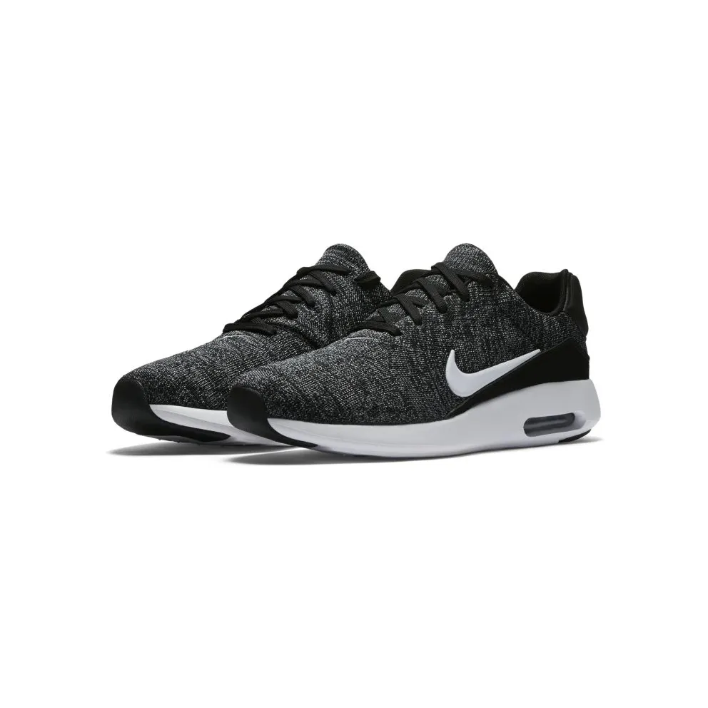 Nike Air Max Modern Flyknit Black White Black/White-Cool Grey-University Red (876066-002)