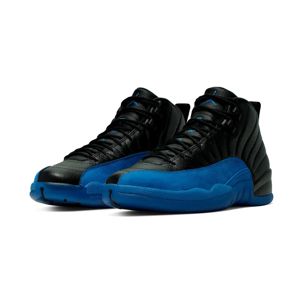 Jordan 12 Retro Black Game Royal Black/Game Royal-Black (130690-014)