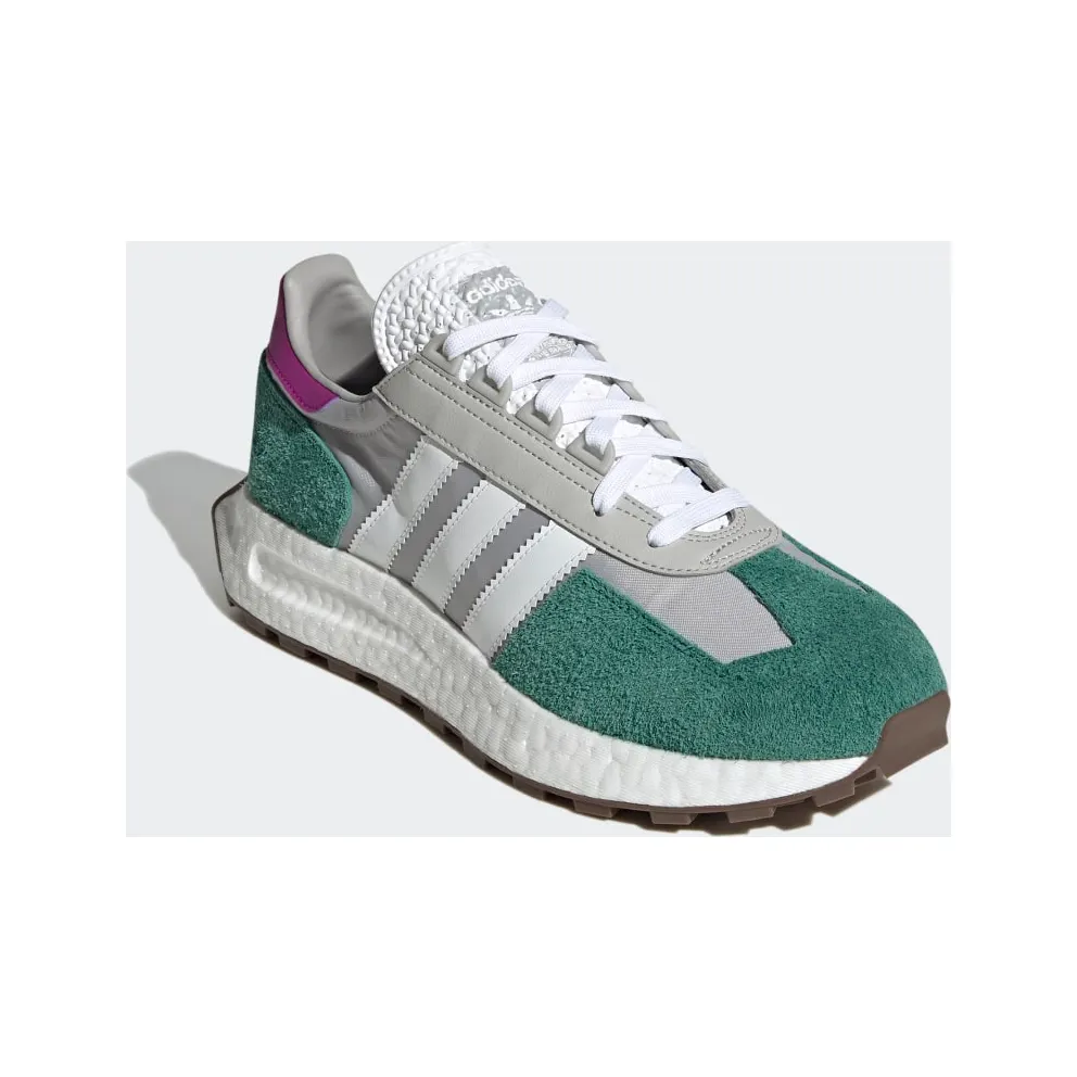 Adidas Retropy E5 Grey Two / Cloud White / Collegiate Green (H03076)