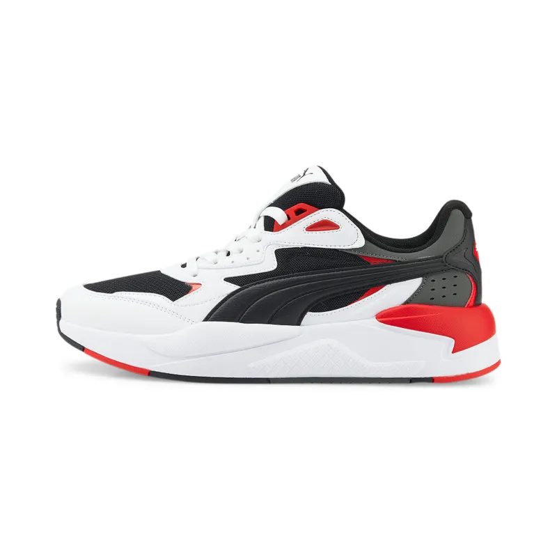 Men’s PUMA X-Ray Speed Black/White/High Risk Red (384638-04)