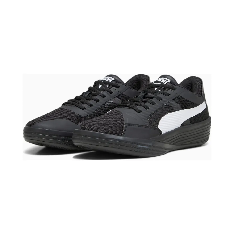 Puma Clyde All-Pro Team Basketball Shoes White/Black (195509-07)
