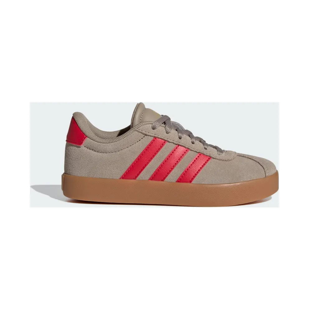 Adidas VL Court 3.0 Blanch Cargo / Pure Ruby / Gold Metallic (IH3948)