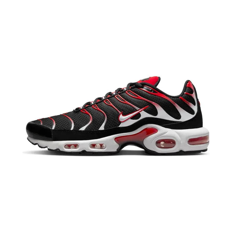 Nike Air Max Plus “Black / University Red / White” (DM0032-004)