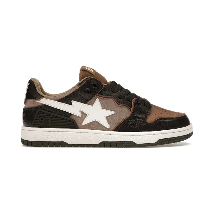 A Bathing Ape Bape SK8 Sta Beige (1I70-191-004)