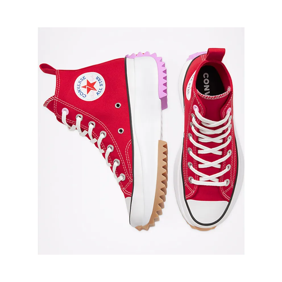 Converse Run Star Hike Hi University Red University Red/Peony Pink-White (167107C)