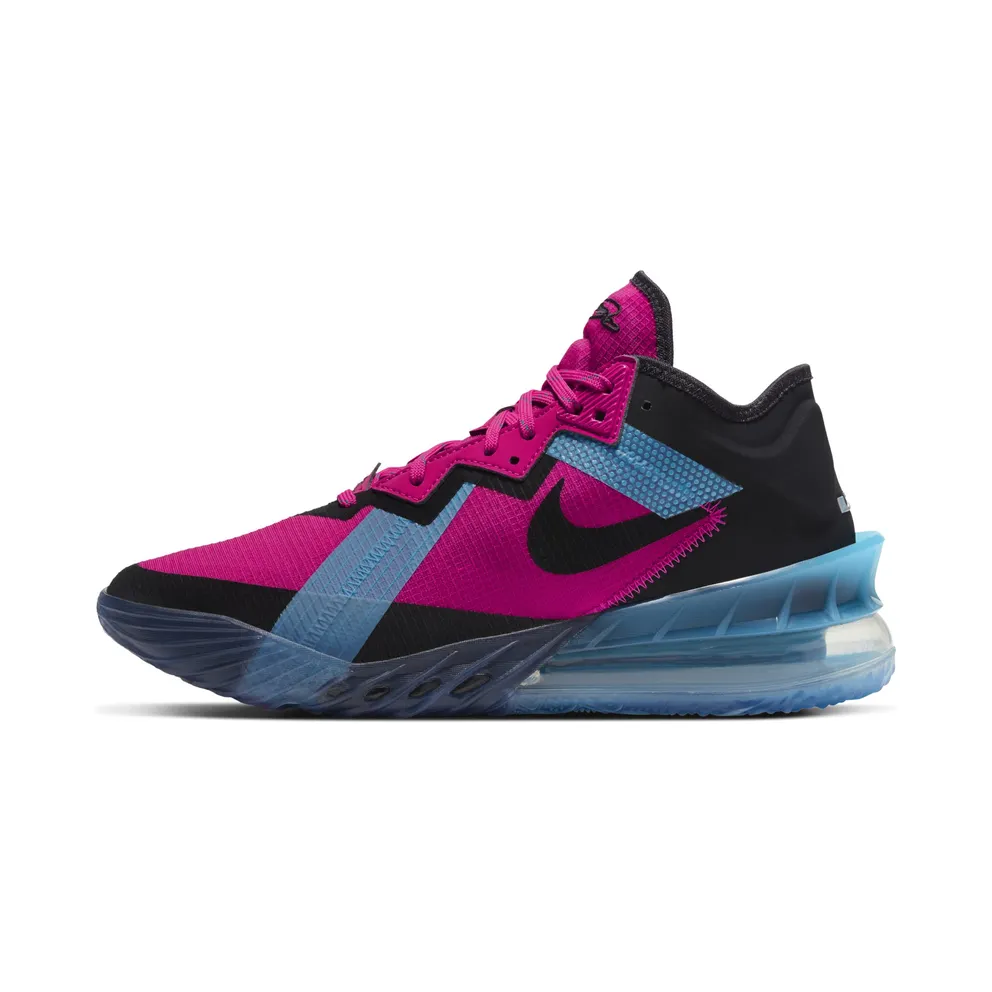 LeBron 18 Low’Neon Nights’Basketball Shoe Red (CV7562-600)