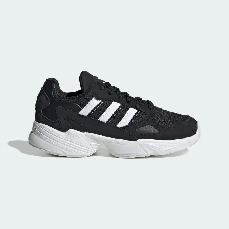 adidas Falcon Elastic Lace Kids Core Black / Cloud White / Cloud White (IF1097)