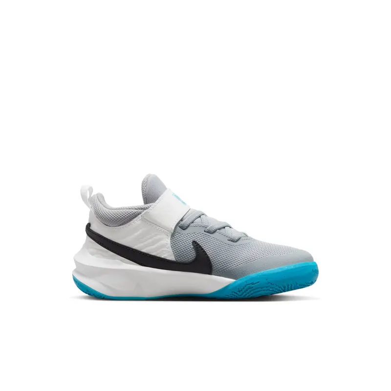 Nike Team Hustle D 10 Grey Blue Lightning (CW6736-104)
