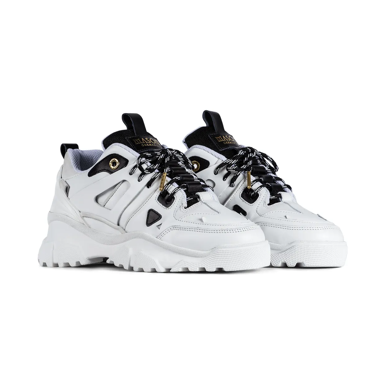 Mason Garments Genova II White / Creme / Black Weiß (SS21-35-3C)
