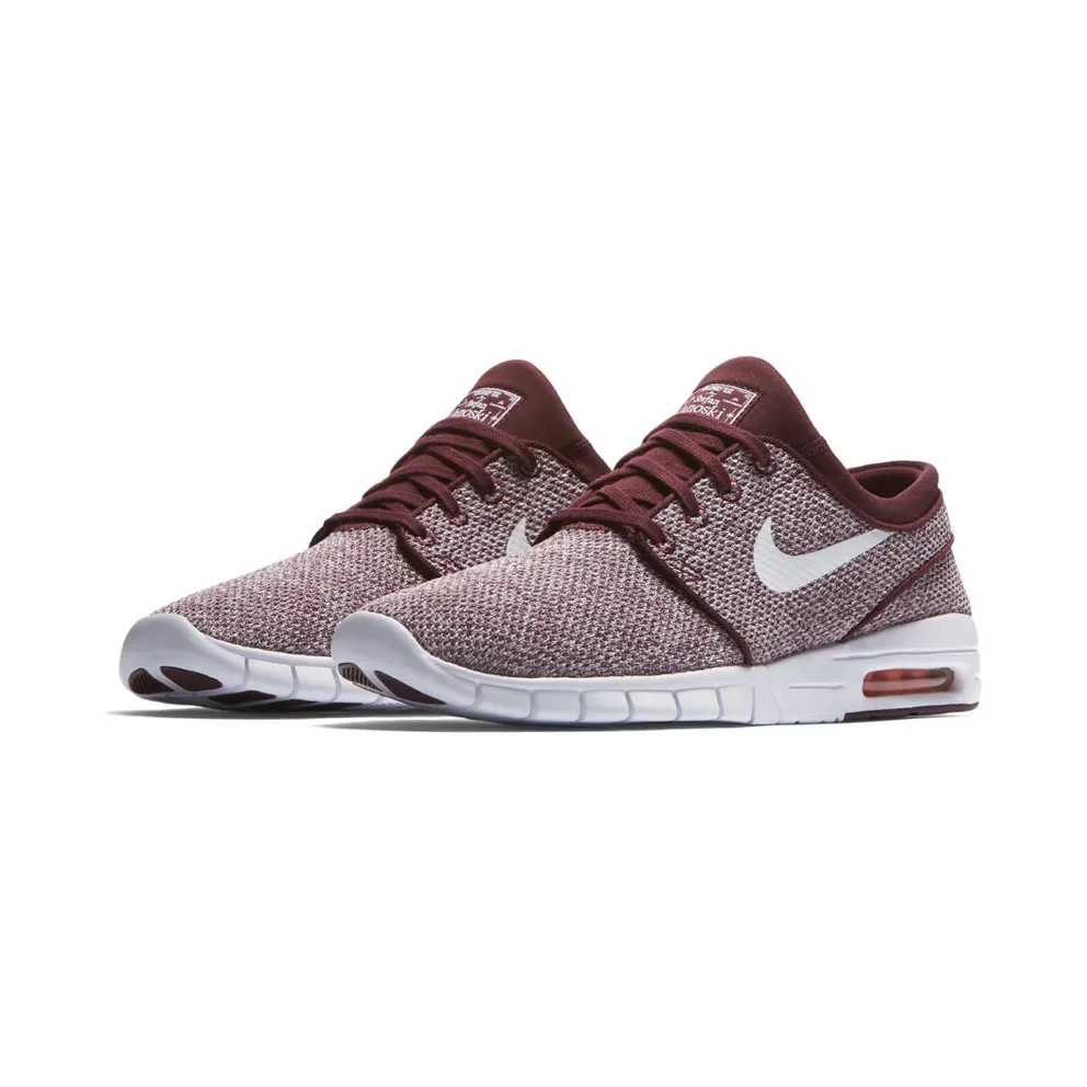 Nike Stefan Janoski Max Dark Team Red/White Dark Team Red/White (631303-618)