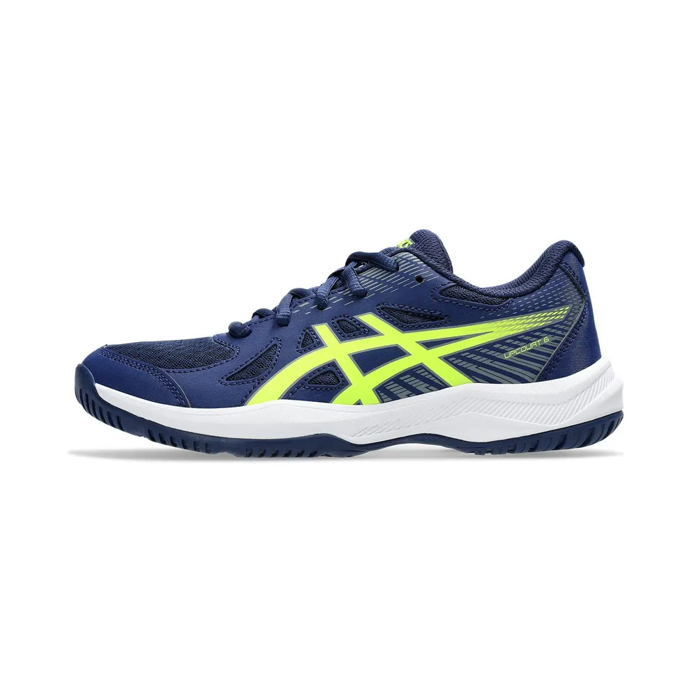 ASICS Upcourt 6 Blue Expanse Safety Yellow (1074A045-400)