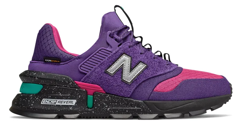 New Balance 997S Cordura Purple Pink Purple/Pink-Turquoise (MS997SA)