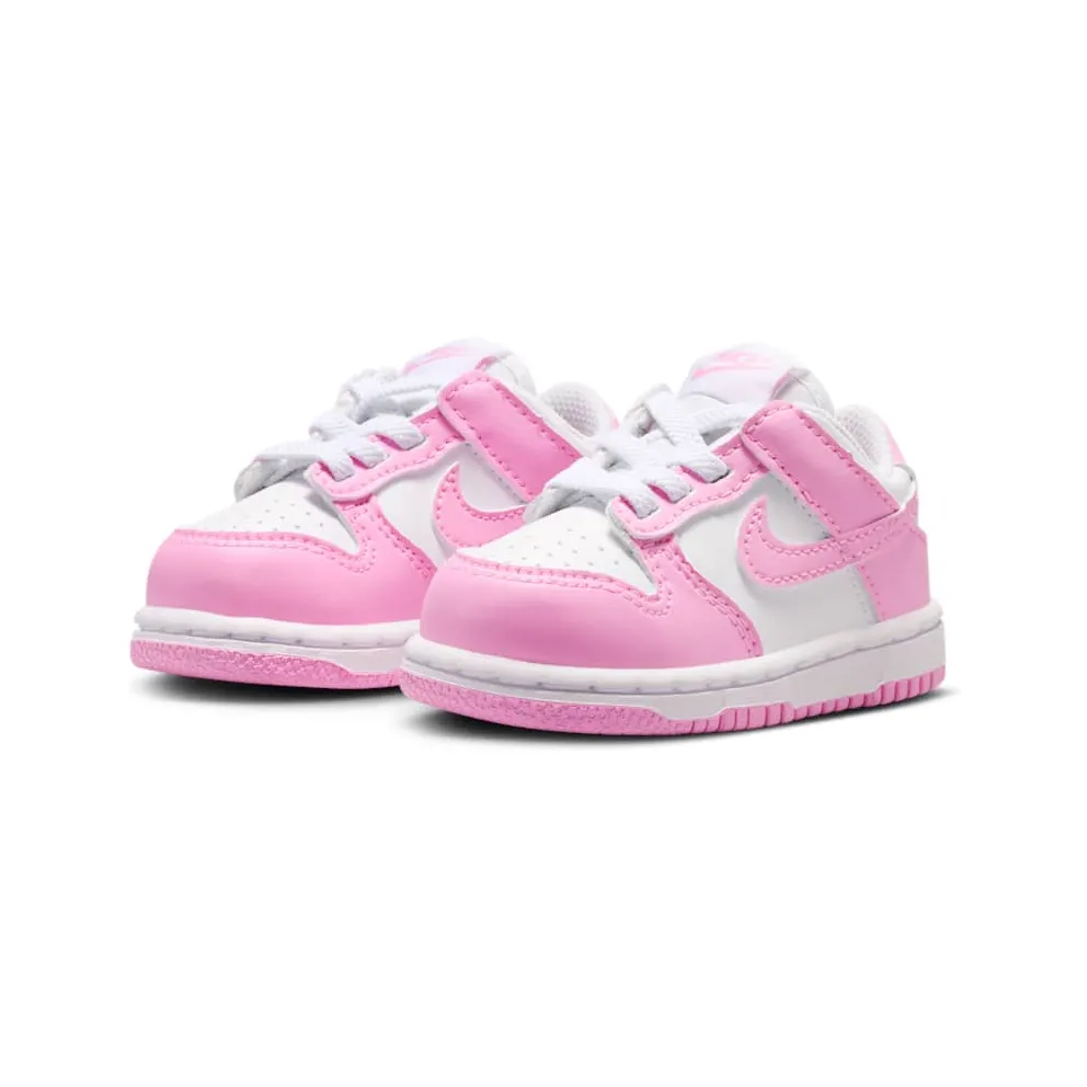 Nike Dunk White/White/White/Pink Rise (IU7767-125)