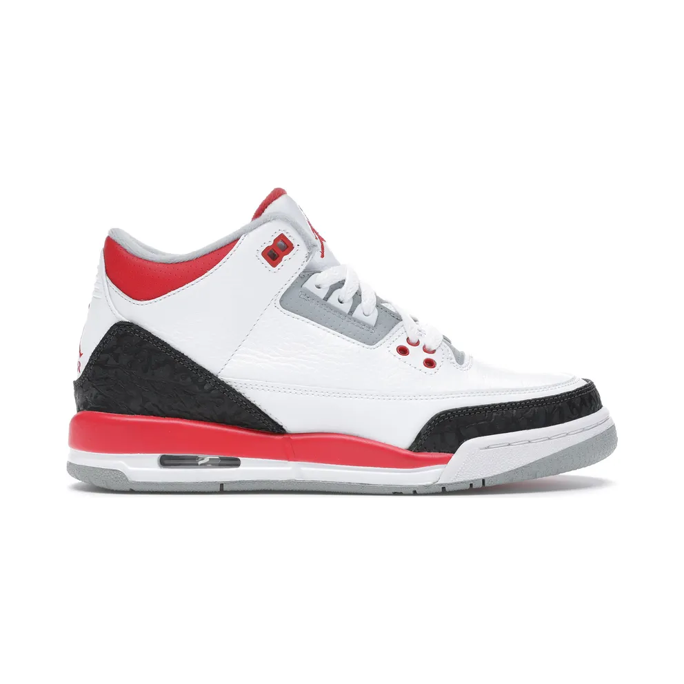 Jordan 3 Retro Fire Red 2013 (GS)