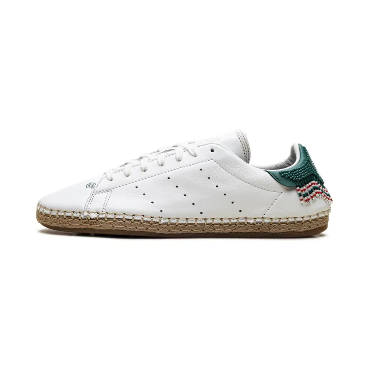 Adidas Stan Smith Espadrille “CLOT By Edison Chen White Green Beads” (JR9373)