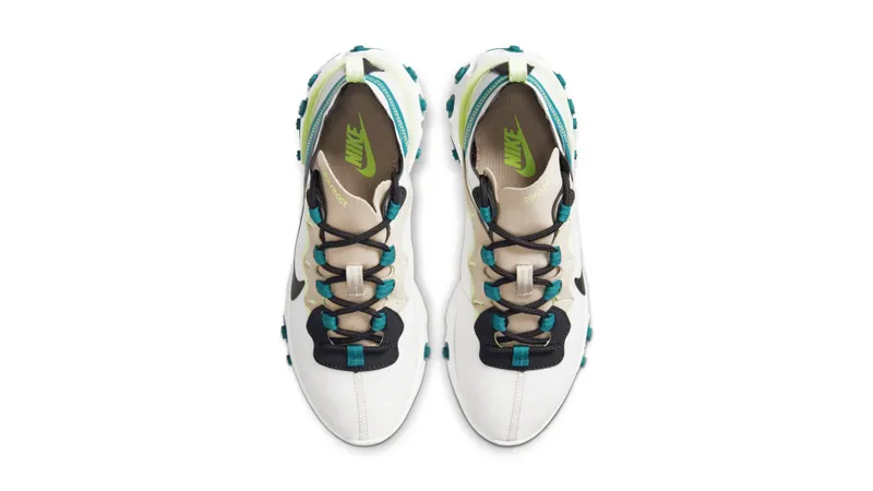 Nike React Element 55 Fossil Stone (W) Fossil Stone/Dark Smoke Grey-Barely Volt-Dark Smoke Grey (BQ2728-202)