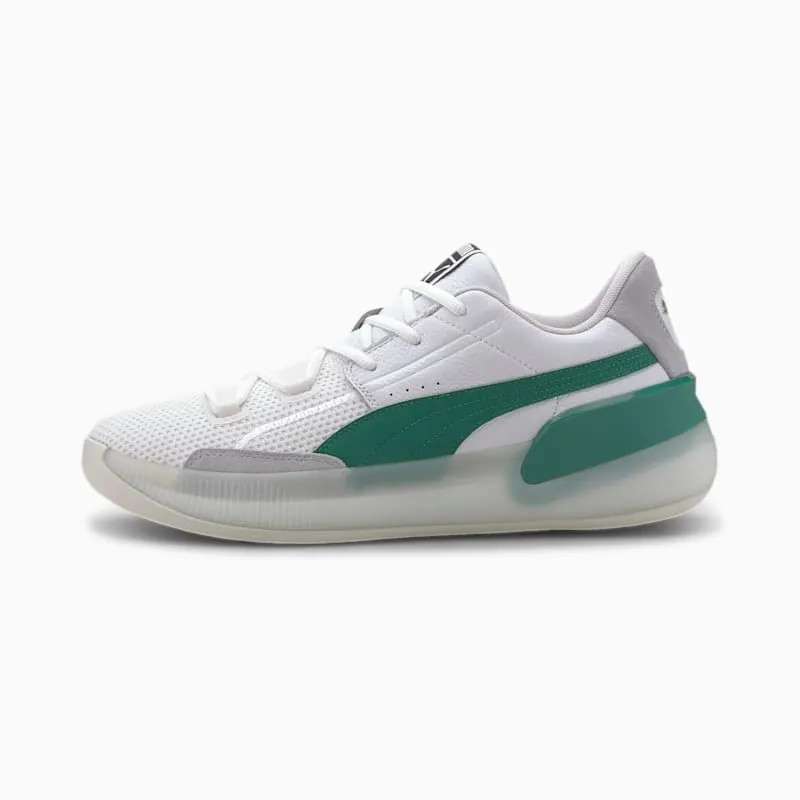 Puma Clyde Hardwood White Green Puma White/Power Green (193663-02)