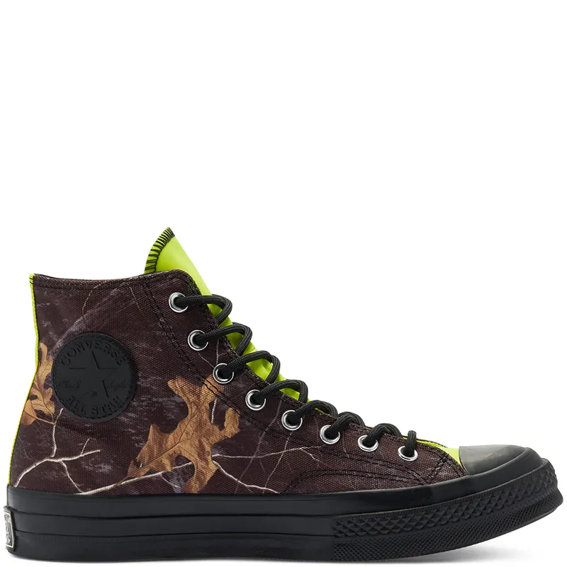Converse Chuck Taylor All-Star 70s GTX Hi Black Black/Lemon Venom-Egret (169364C)