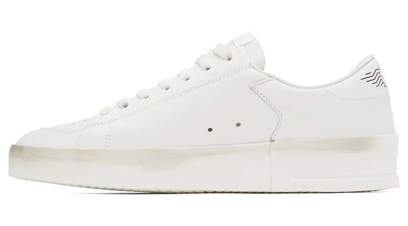 Golden Goose White Stardan Low Top Sneakers (GMF00128.F000566.10100) (3)