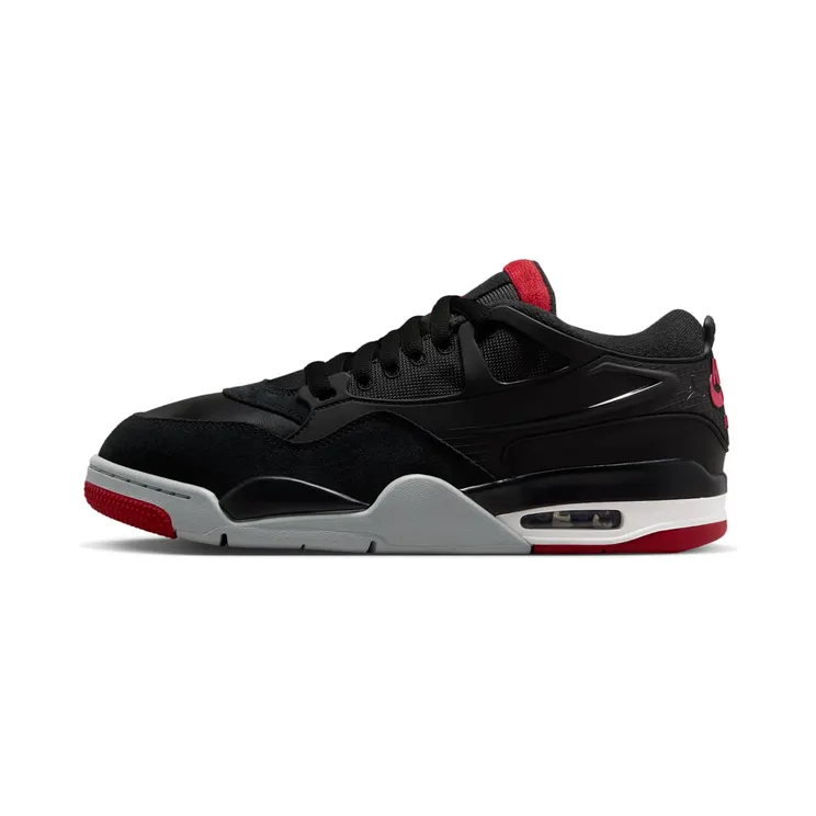 Air Jordan 4 RM Bred “Black / Wolf Grey / White / Varsity Red” (FQ7939-061)
