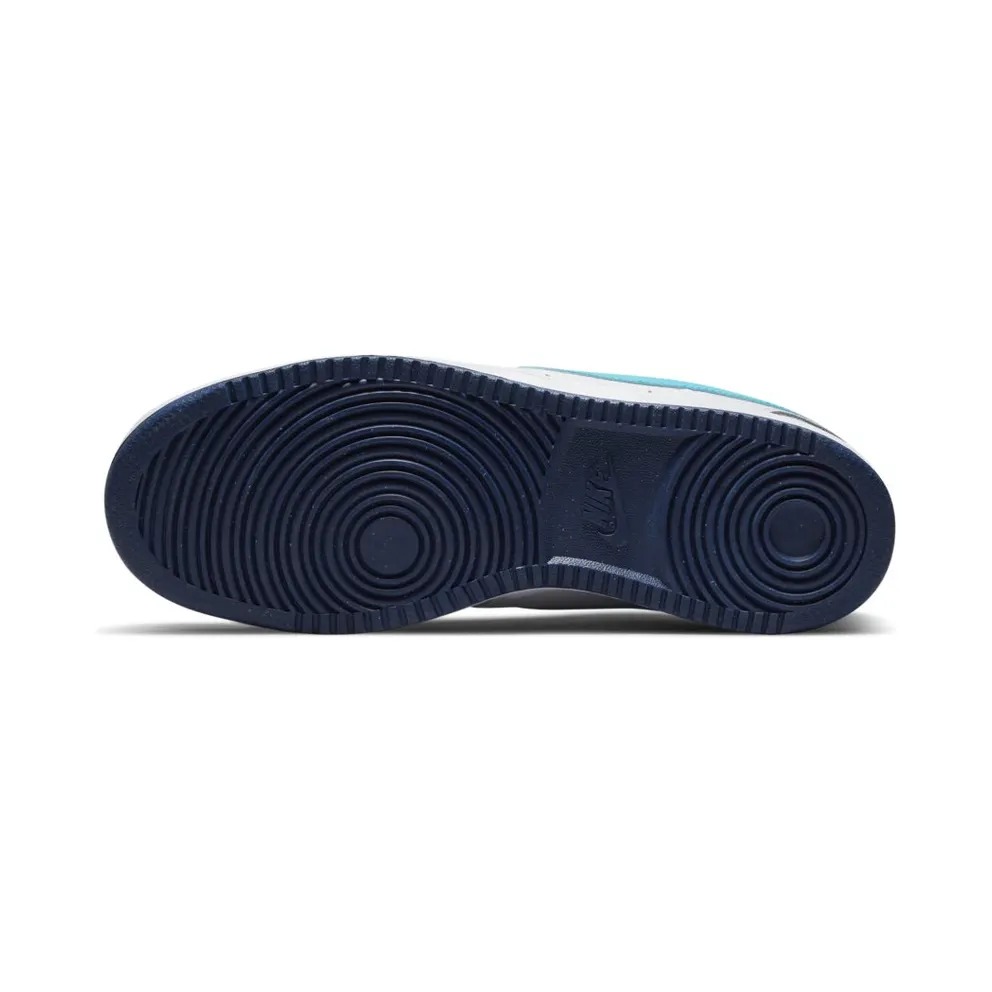Nike Court Vision Low White Blue Void Turquoise (DM1187-100)