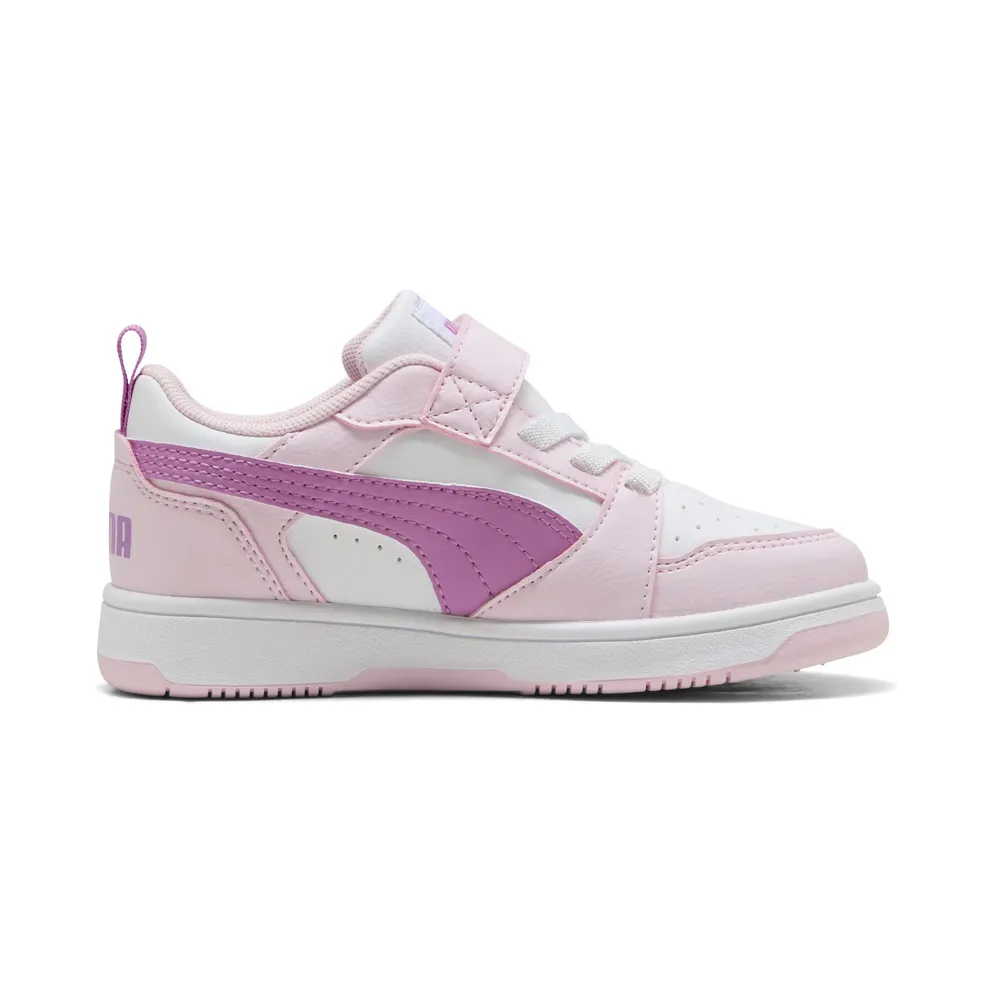 Puma Rebound V6 Lo “Pearl Pink / Mauve Pop / Puma White” (397419_35)