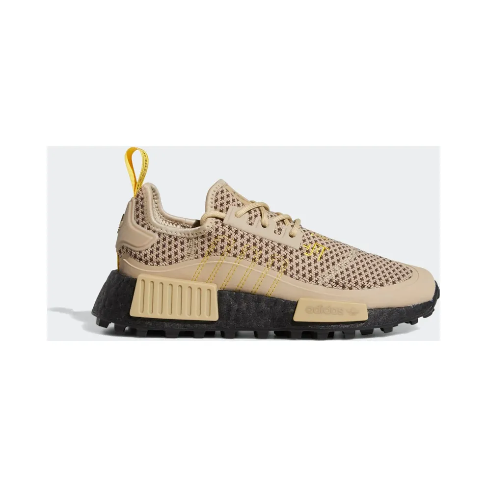 adidas Groot NMD_R1 Trail Junior Schuh Trace Khaki / Hazy Yellow / Core Black (GX1209)