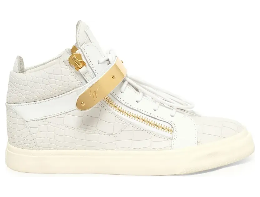 Giuseppe Zanotti ‘Kriss’ High-Top-Sneakers – Weiß (RS6057004)