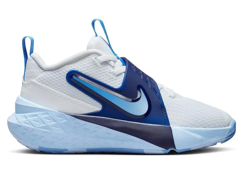 Nike Team Hustle D 12 White Psychic Blue Midnight Navy University Blue (HF6280-100)
