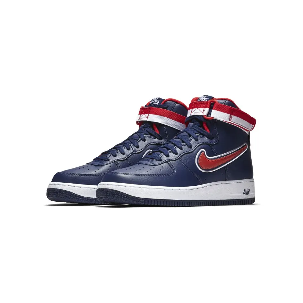 Nike Air Force 1 High Sport NBA Midnight Navy University Red Midnight Navy/University Red-White (AV3938-400)