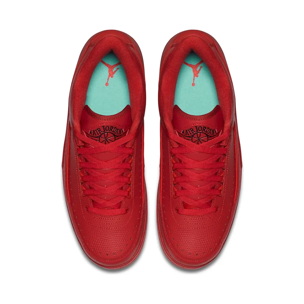 Jordan 2 Retro Low Gym Red Gym Red/University Red/Hyper Turquoise (832819-606)