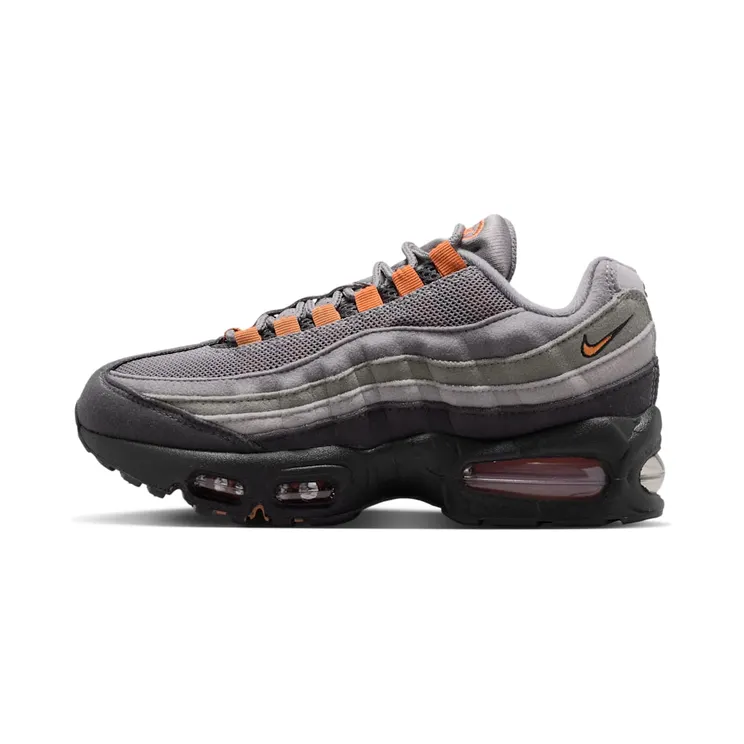 Nike Air Max 95 GS Big Bubble “Pencil Point / Anthracite / Light Charcoal / Hot Curry” (HF7054-081)