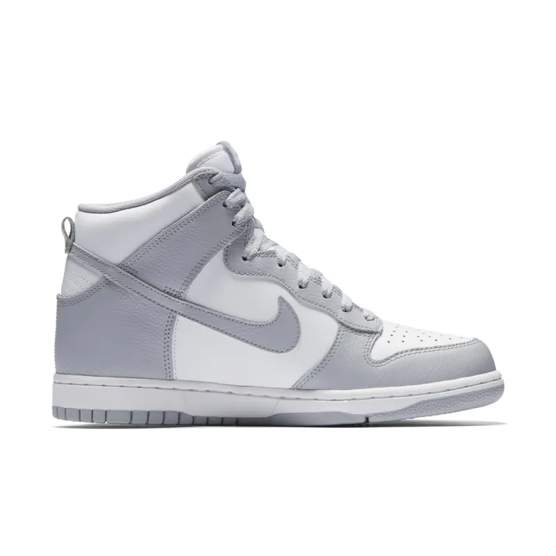 Nike Dunk High White Wolf Grey (W) White/Wolf Grey (899451-100)