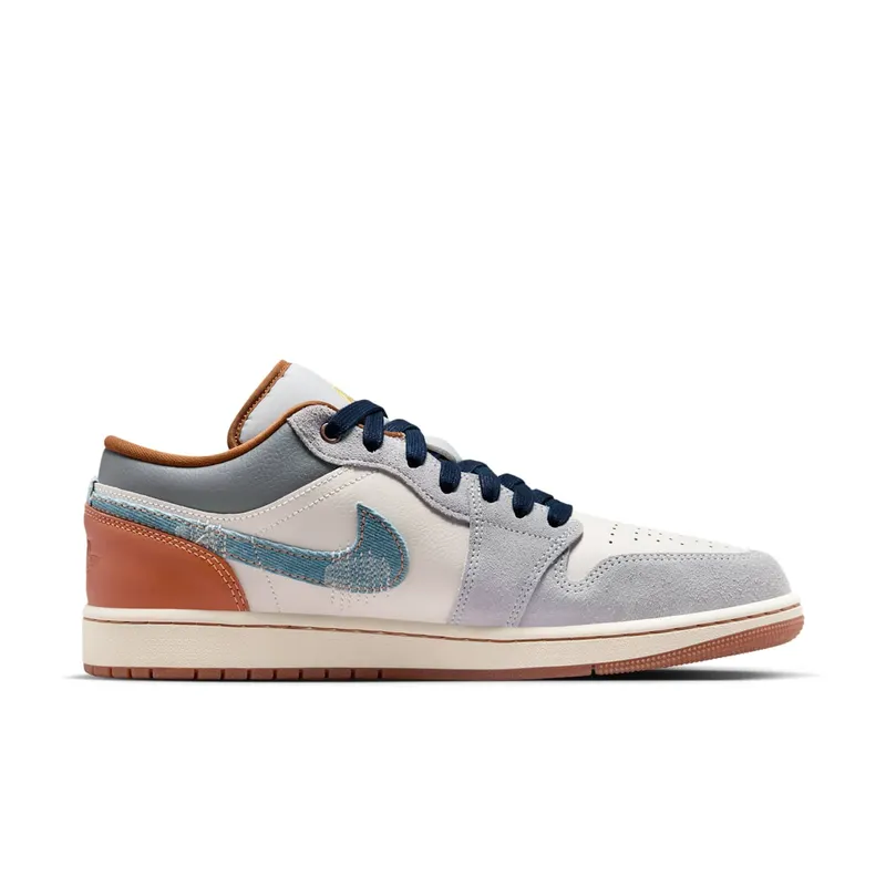 Jordan 1 Low SE Phantom Repaired Denim Swoosh (FZ5042-041)