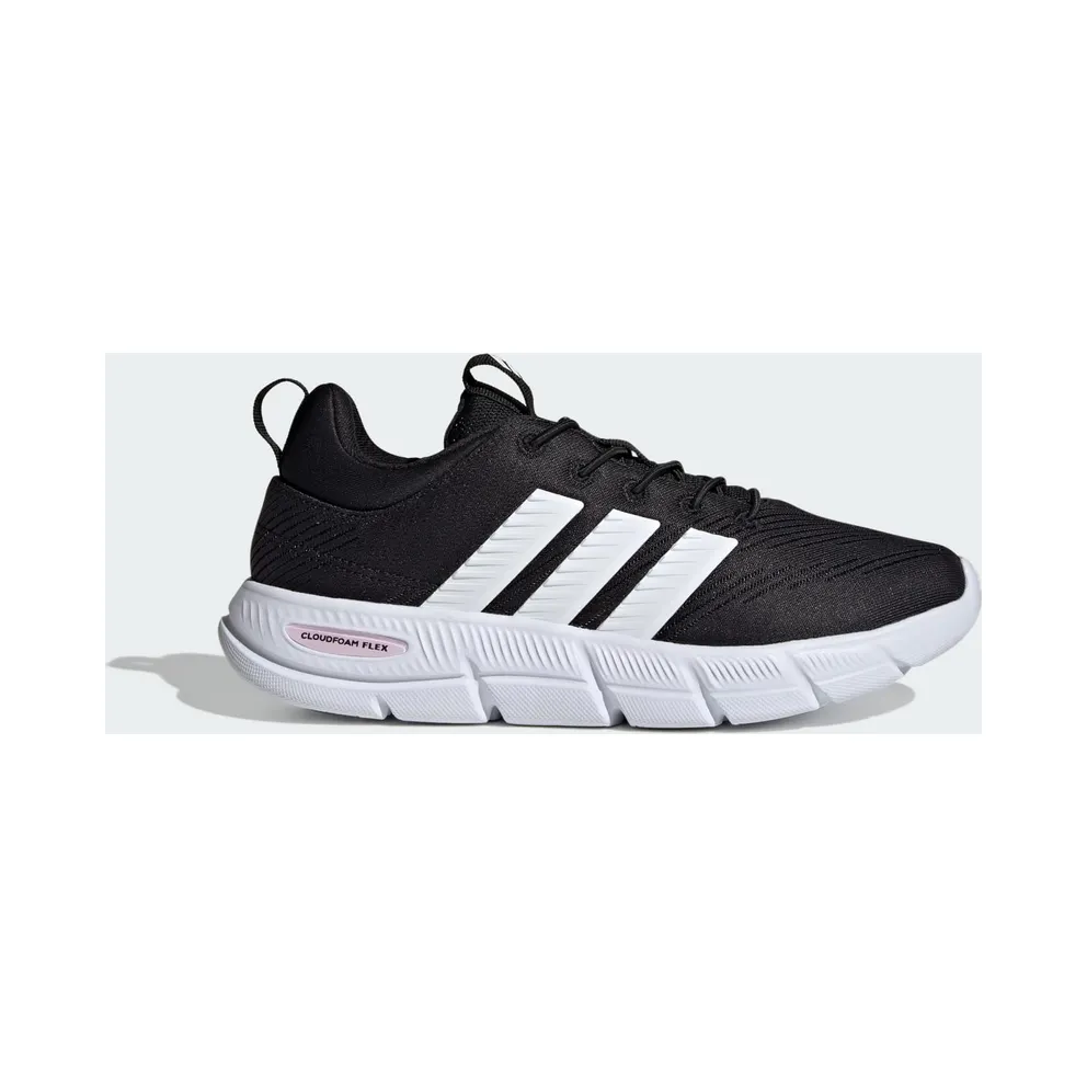 Adidas Cloudfoam Flex Elastic Laces Core Black / Zero Metalic / Almost Pink (HQ4929)