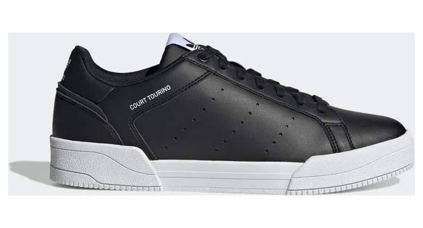 adidas Court Tourino Core Black / Footwear White / Footwear White (H02176)