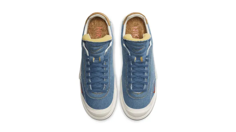 Nike Drop Type LX Denim Industrial Blue/Habanero Red-Sail-Honey Comb (CW6213-461)