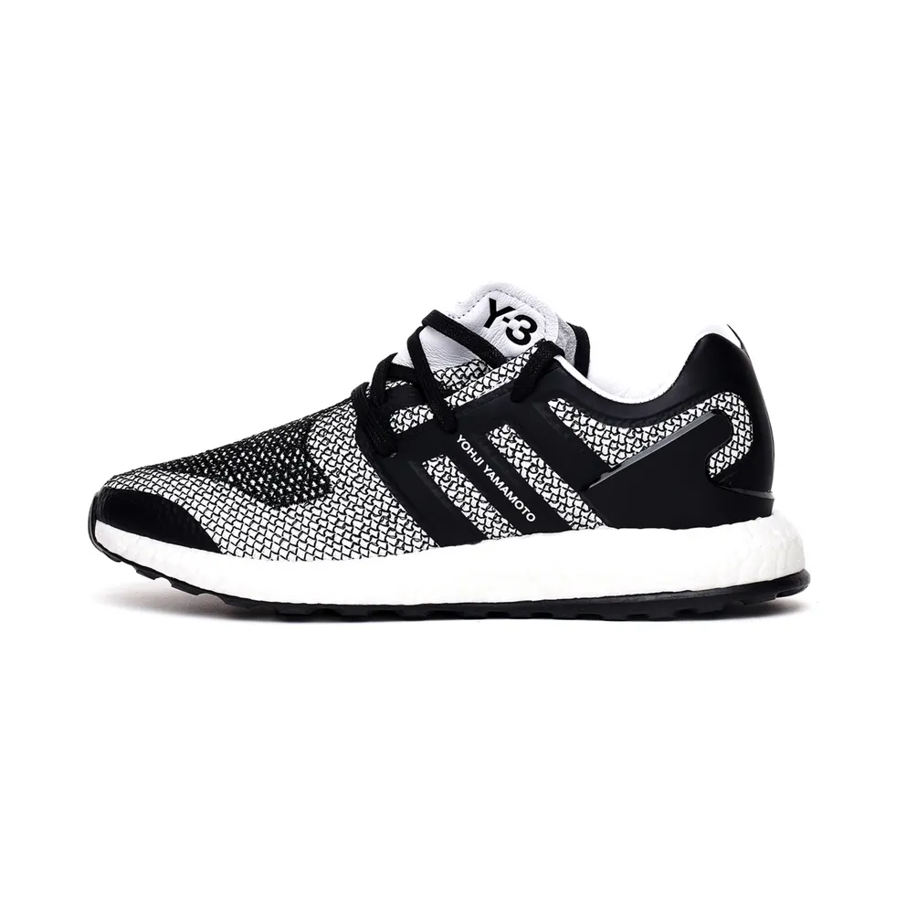 Adidas Y3 Yohji Yamamoto Y-3 Pure Boost ZG Knit White Core Black Reflective (CP9888)