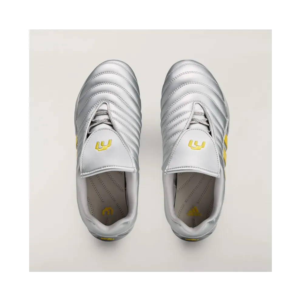Adidas ELITE MEI MIAOU Silver Metallic / Collegiate Navy / Hazy Yellow (HP7196)