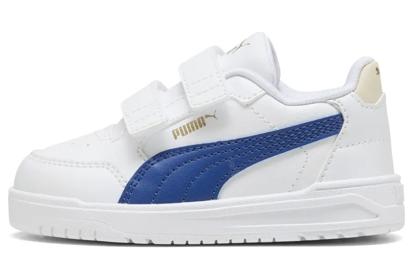Puma Shuffle Downtown “Puma White / Clyde Royal / Puma Gold” (403741_11)