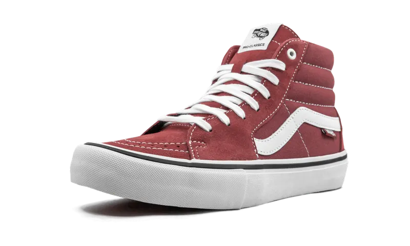 Vans SK8 Hi Pro “RED/TRUE WHITE” (VN0A45JDV0C)
