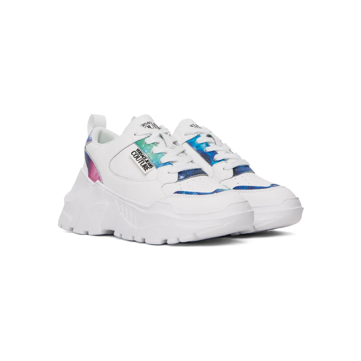Versace Jeans Couture White Speedtrack Space Couture Sneakers (E73VA3SC2EZP132) (4)