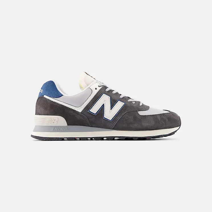 New Balance 574 Black Cement Rain Cloud Royal (U574NVE)