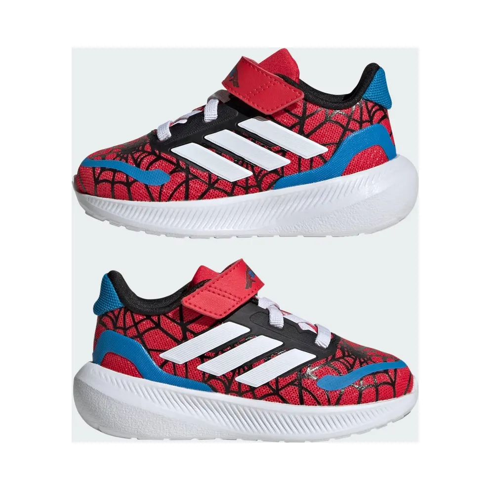 Adidas ADIDAS MARVEL SPIDER-MAN RUNFALCON 3.0 Shoes PEUTERS Pure Ruby / Cloud White / Bright Blue (IH8758)