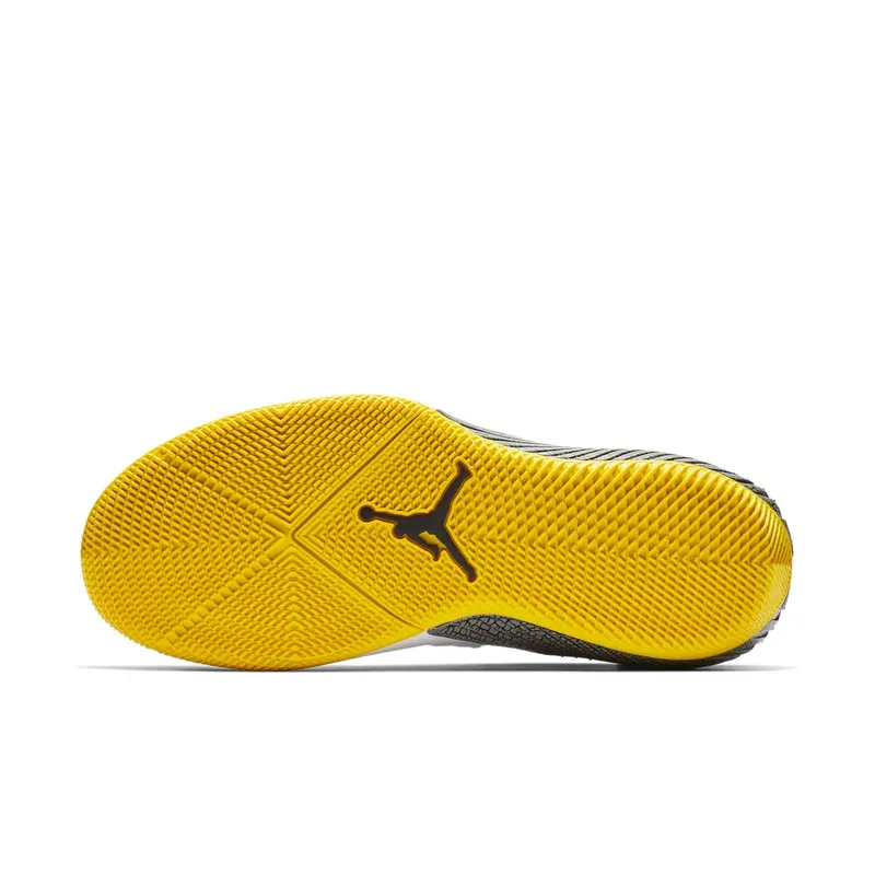 Jordan Why Not Zer0.1 Chaos White White/Particle Grey-Black-Opti Yellow (BV5498-100)