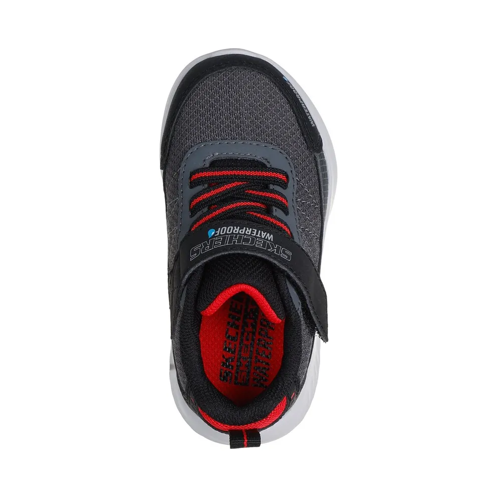 Skechers Waterproof: Bounder “Venture Squad Sneaker Black / Houtskool” (406338NBKCC)