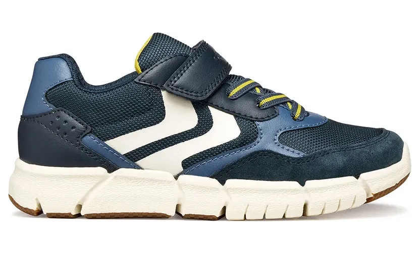 Geox sneaker Marineblauw/Geel (J459BB0FU22-C0657)