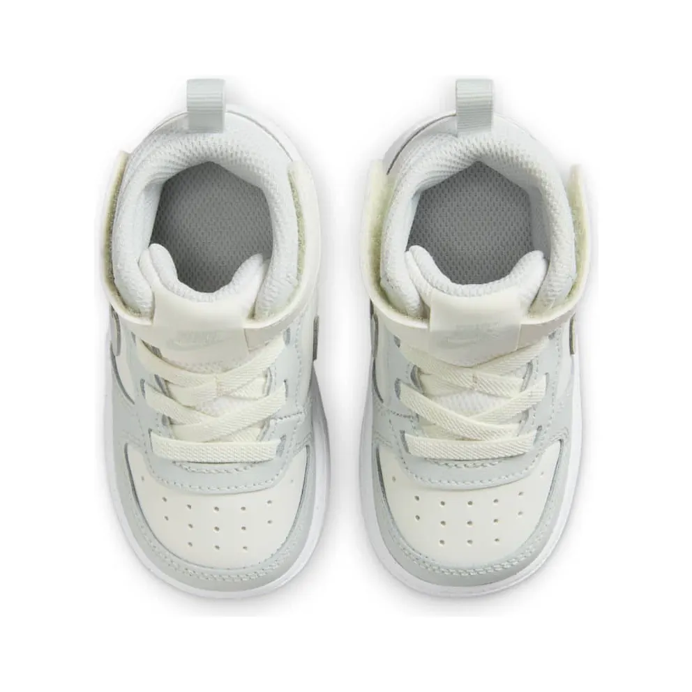 Nike Court Borough Mid 2 TD “Sail White Light Silver” (CD7784-127)