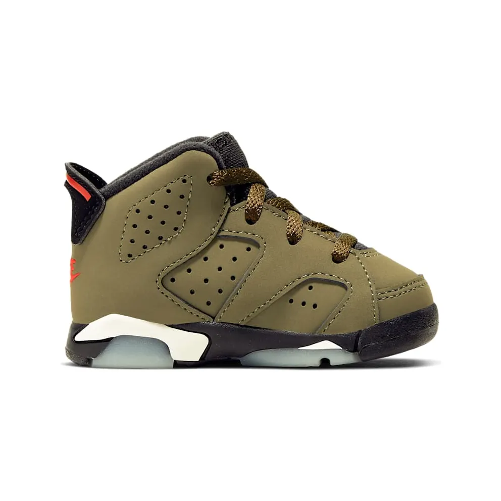 Air Jordan x Travis Scott Cactus Jack Nike AJ VI 6 ‘Medium Olive’ (TD) (2019) (CQ3567-200)