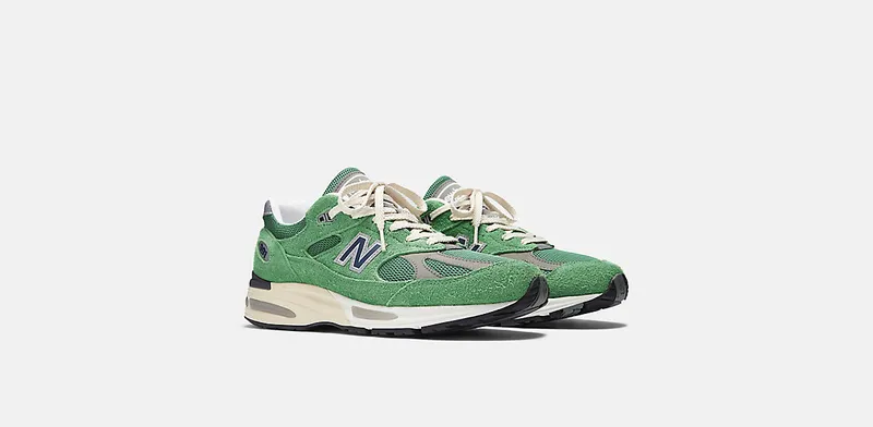 New Balance 991v2 MiUK Mineral Green (U991GV2)